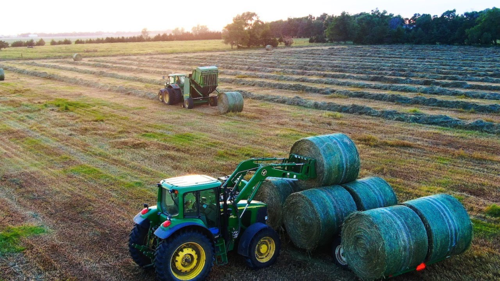 How Does Baling Hay Work?