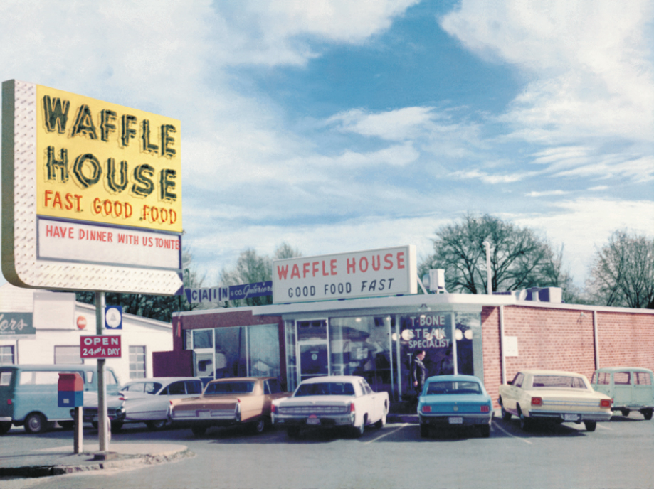 The Origins of Waffle House and Its Early Competition with Huddle House?